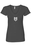 WPNIZD LOGO WHITE Womens Ideal V-Neck