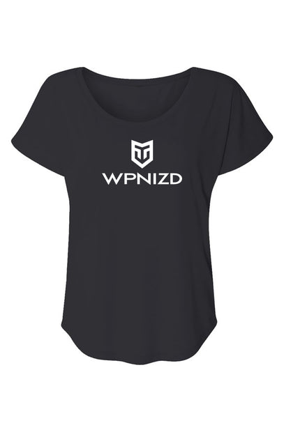 WPNIZD WHITE LOGO Women’s Triblend Short Sleeve Do
