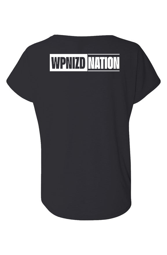 WPNIZD NATION WHITE Women’s Triblend Short Sleeve 