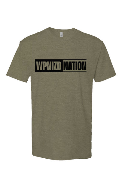 Back Flag Heather Short Sleeve T shirt