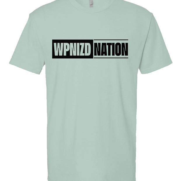 WPNIZD NATION Mint Heather Short Sleeve T shirt