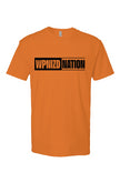 WPNIZD NATION Orange Heather Short Sleeve T shirt