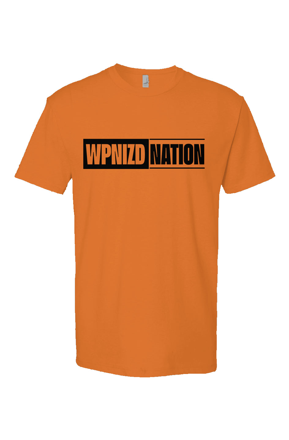 WPNIZD NATION Orange Heather Short Sleeve T shirt