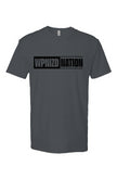 WPNIZD NATION Indigo Heather Short Sleeve T shirt
