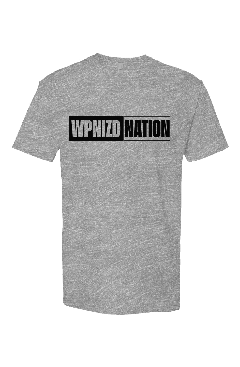 WPNIZD NATION Dark Heather Grey Short Sleeve T shirt