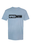 WPNIZD Nation Heather Columbia Blue Short Sleeve T shirt