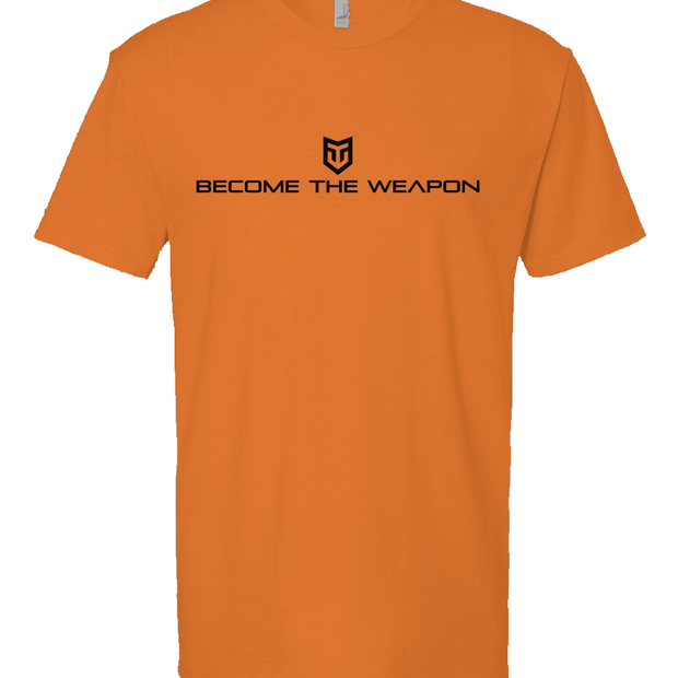Orange BTW Heather Short Sleeve T shirt