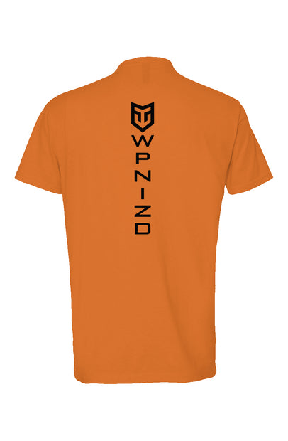 Orange BTW Heather Short Sleeve T shirt