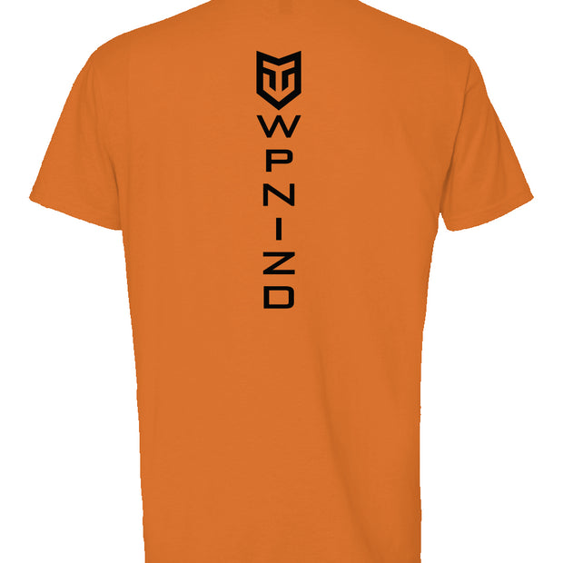 Orange BTW Heather Short Sleeve T shirt