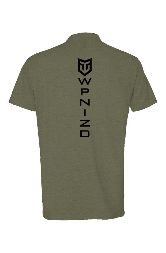 Military Green BTW Heather Short Sleeve T shirt