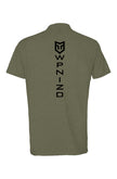 Military Green BTW Heather Short Sleeve T shirt