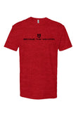 Red BTW Heather Short Sleeve T shirt