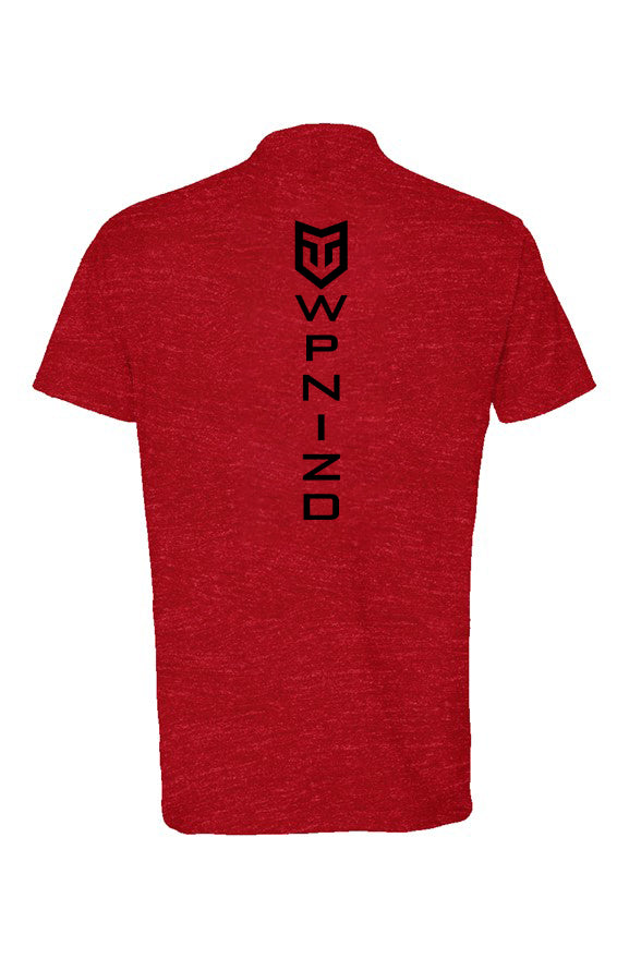 Red BTW Heather Short Sleeve T shirt