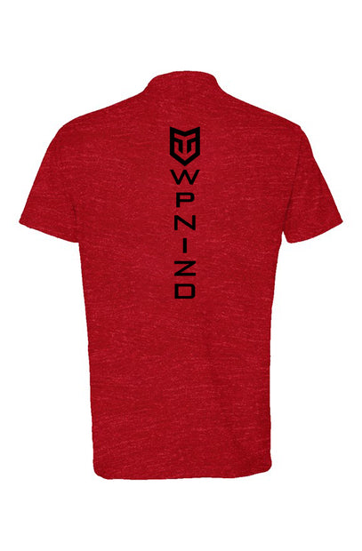 Red BTW Heather Short Sleeve T shirt