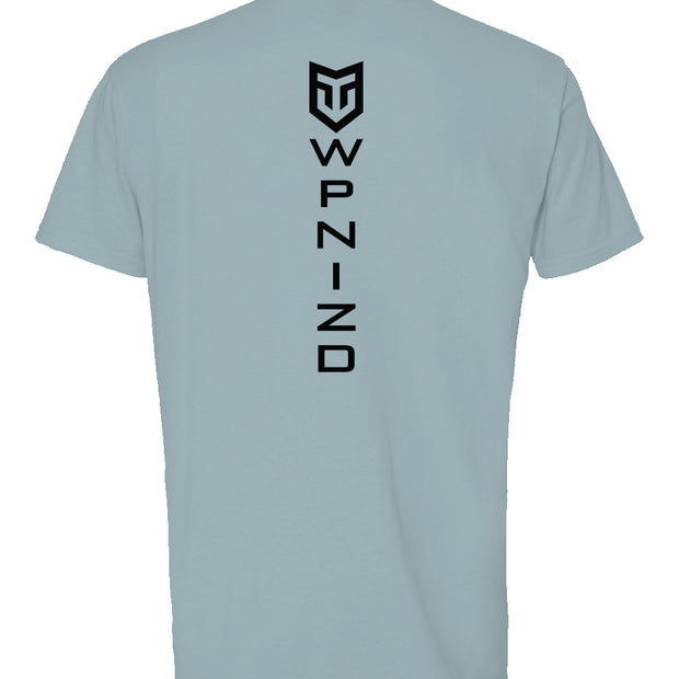 Ice Blue BTW Heather Short Sleeve T shirt
