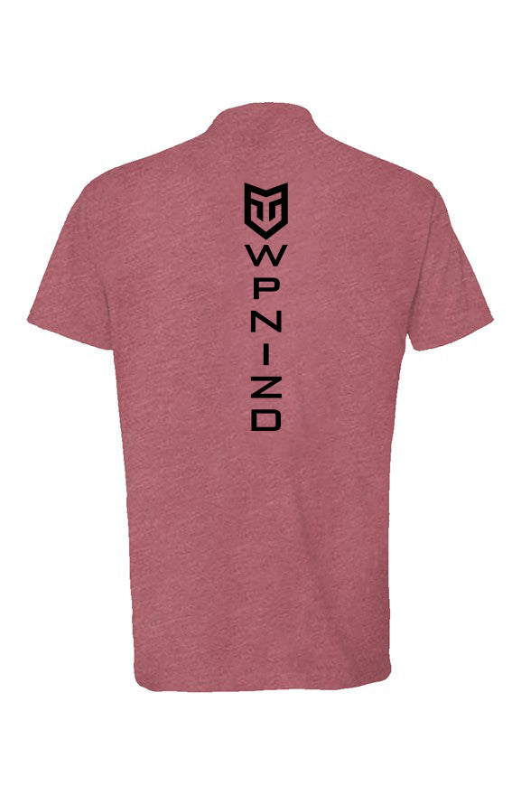 Mauve BTW Heather Short Sleeve T shirt