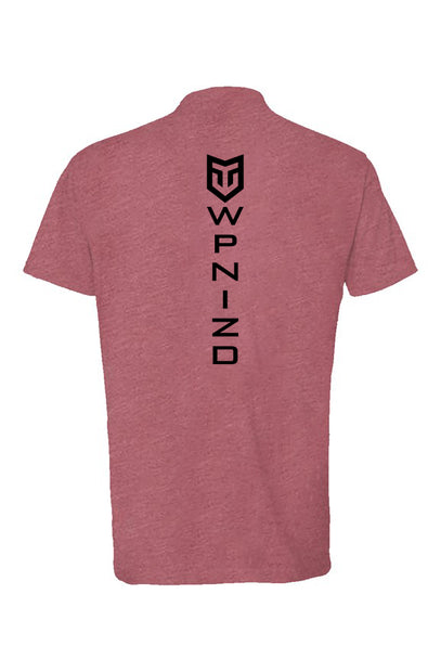 Mauve BTW Heather Short Sleeve T shirt