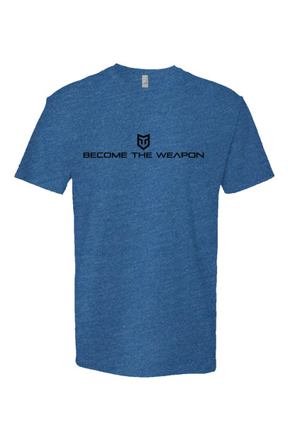 Cool Blue BTW Heather Short Sleeve T shirt