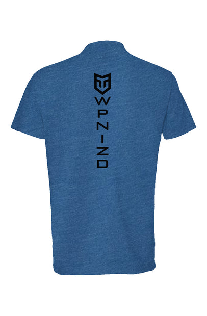 Cool Blue BTW Heather Short Sleeve T shirt
