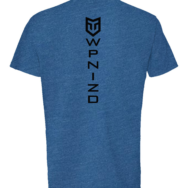 Cool Blue BTW Heather Short Sleeve T shirt