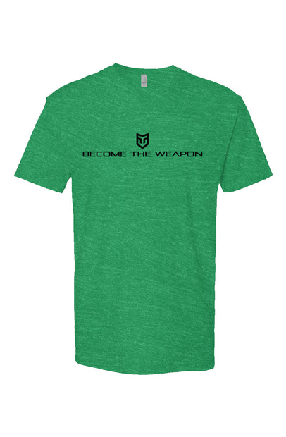 Green BTW Heather Short Sleeve T shirt