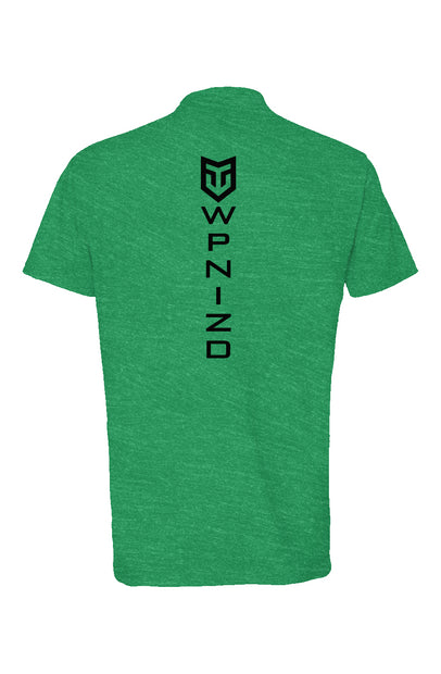 Green BTW Heather Short Sleeve T shirt