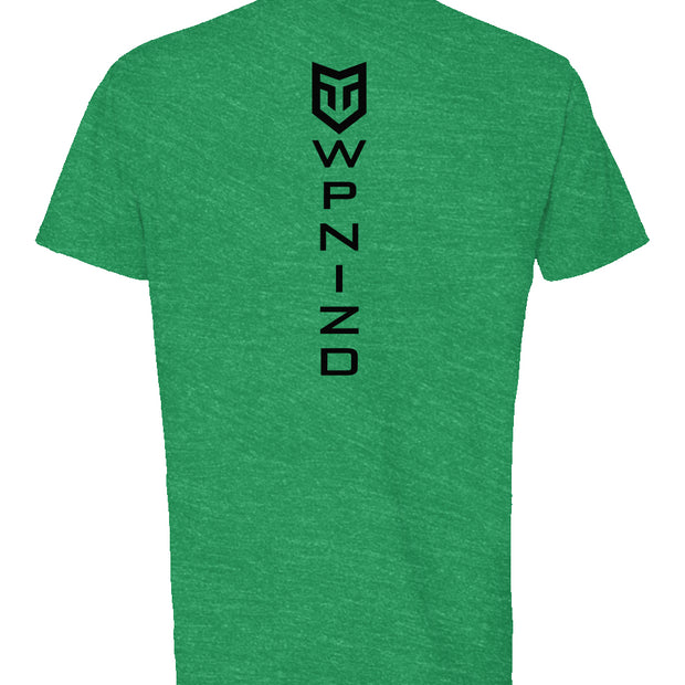 Green BTW Heather Short Sleeve T shirt