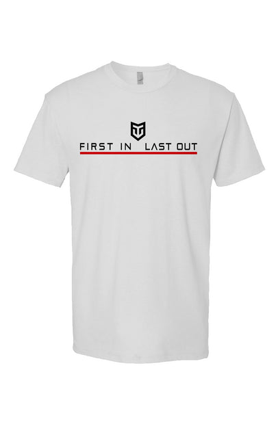 FIRST IN LAST OUT Short Sleeve T shirt